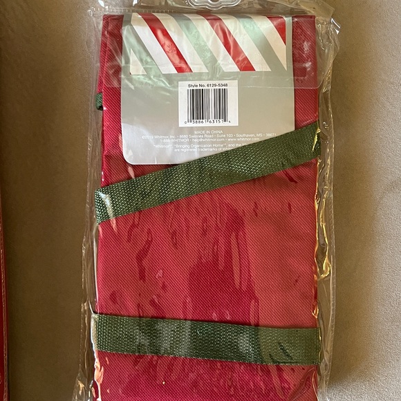 Two Whitmor Christmas Gift Wrap Organizers  5X14.5X43in & 8.74x49.25 in. - Picture 10 of 10